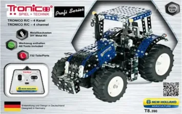 New Holland T8.390 tractor RC 2.4GHz, Tronico 10057