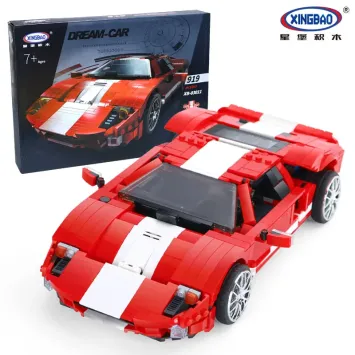 Ford GT,  bouwdoos Xingbao XB03011, 919 onderdelen